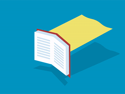 Flying book